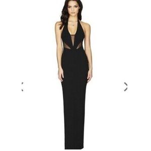 Nookie black gown